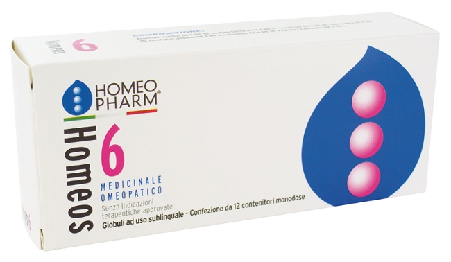 HOMEOS 6 GLOBULI 15 TUBI - farmachicca