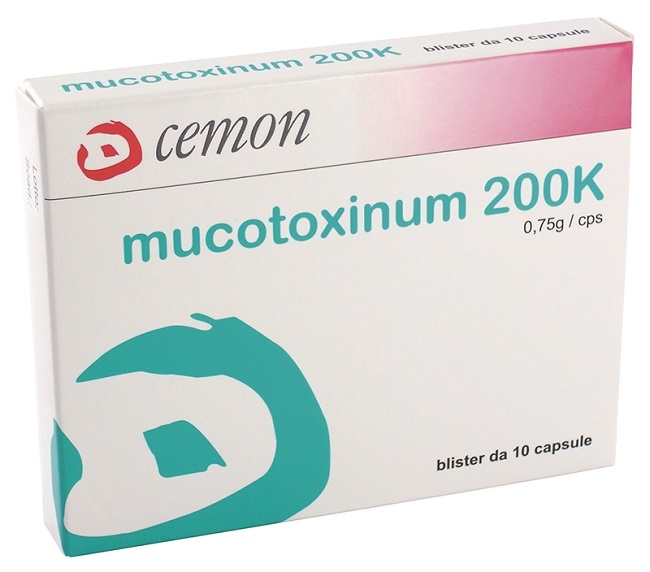 MUCOTOXINUM 200K 10 CAPSULE (CM-I) - farmachicca