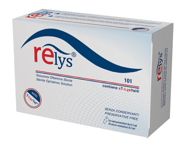 RELYS MONODOSE SOLUZIONE OFTALMICA 30 MINICONTENITORI DA 0,5 ML SENZA CONSERVANTI - farmachicca