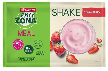 ENERZONA INSTANT MEAL FRAGOLA YOGHURT 1 BUSTA DA 50 GRAMMI - farmachicca