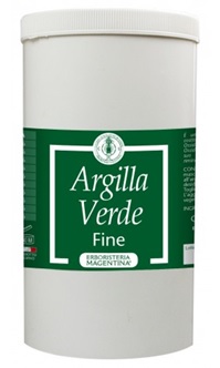 ARGILLA VERDE FINE 1 KG - farmachicca