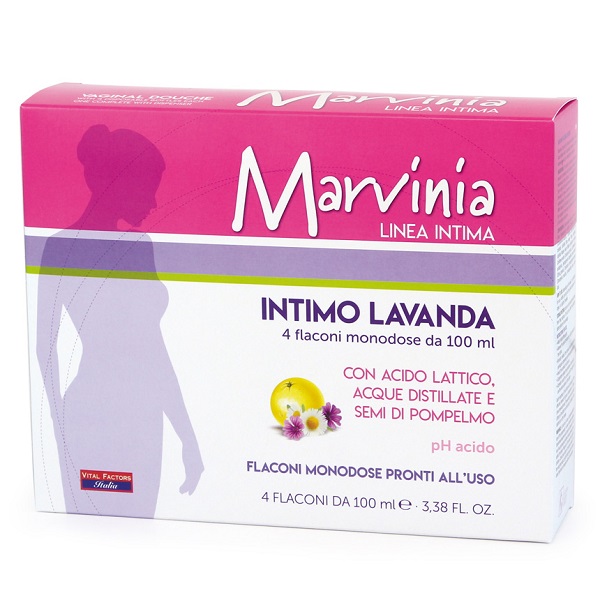 MARVINIA LAVANDA VAGINALE 4 FLACONI 100ML - farmachicca
