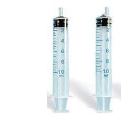 SIRINGA PLASTICA SENZA AGO STERILE 10ML ECC - farmachicca