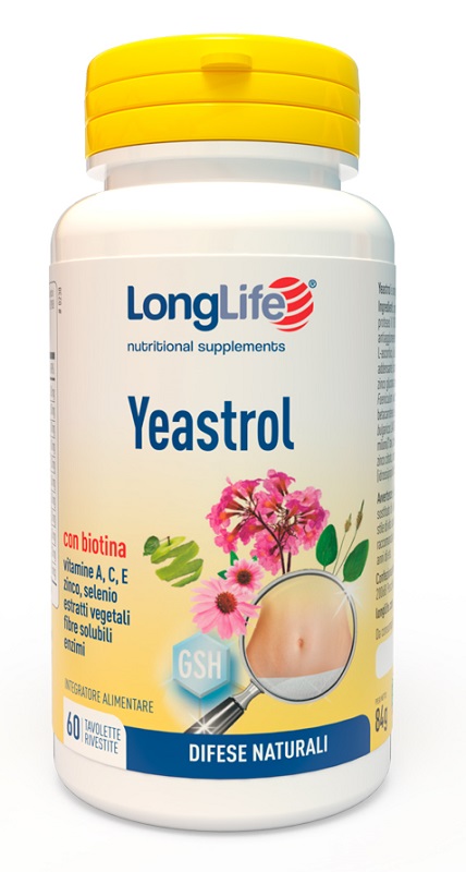LONGLIFE YEASTROL 60 TAVOLETTE - farmachicca