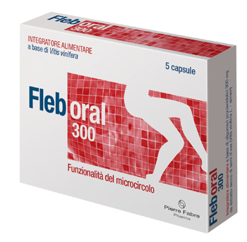 FLEBORAL 300 5 CAPSULE - farmachicca