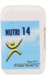 NUTRI 14 60 COMPRESSE - farmachicca
