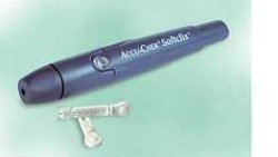 PENNA PUNGIDITO ACCU-CHEK SOFTCLIX KIT 1 PENNA + 25 LANCETTE - farmachicca