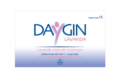 DAYGIN LAVANDA VAGINALE 5 FLACONI DA 100 ML + 5 CANNULE - farmachicca