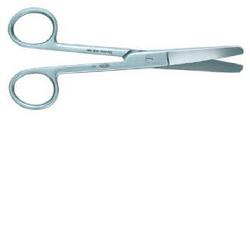 FORBICI RETTA PUNTA TONDA 16CM - farmachicca