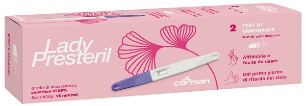 TEST DI GRAVIDANZA LADY TEST 2 PEZZI - farmachicca