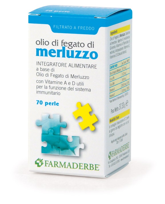 OLIO FEGATO DI MERLUZZO 200 PERLE - farmachicca