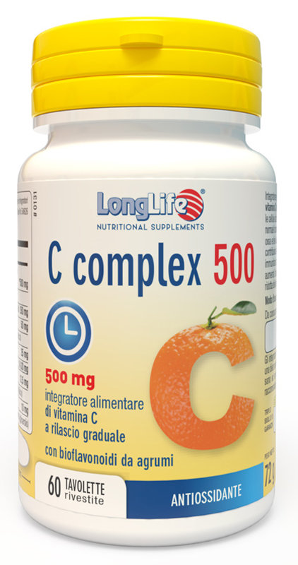 LONGLIFE C COMPLEX 500 TIME RELEASED 60 TAVOLETTE - farmachicca