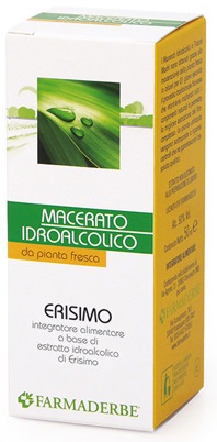 FARMADERBE ERISIMO MACERATO IDROALCOLICO 50 ML - farmachicca