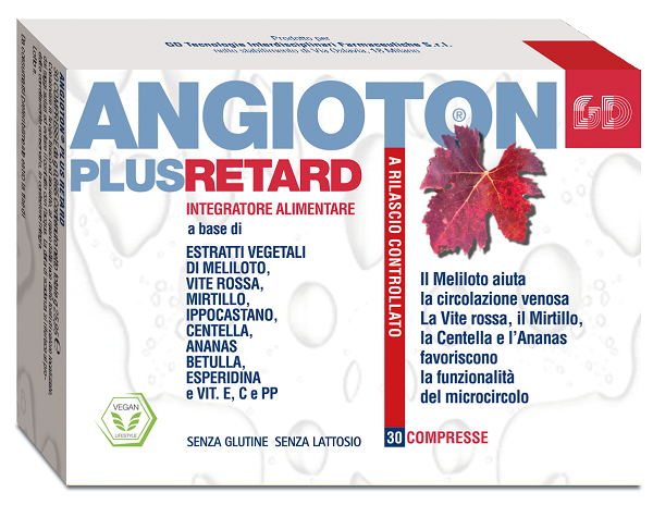 ANGIOTON PLUS RETARD 30 COMPRESSE - farmachicca