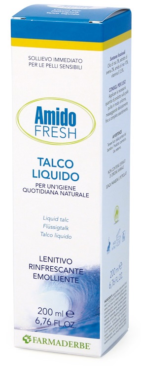 AMIDO FRESH TALCO LIQUIDO 200 ML - farmachicca