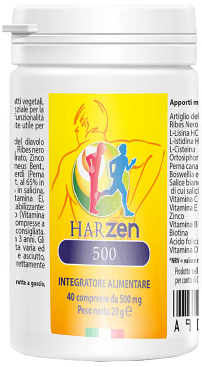 HARZEN 500 40 COMPRESSE - farmachicca