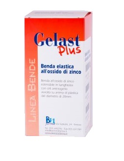 BENDA MEDICATA ELASTICA GELAST CON OSSIDO DI ZINCO 10X700CM - farmachicca