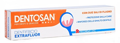 DENTOSAN EXTRAFLUOR DENTIFRICIO 75 ML - farmachicca