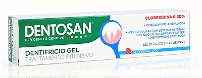 DENTOSAN GEL DENTIFRICIO CLOREXIDINA 0,2% 75 ML - farmachicca