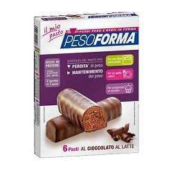 PESOFORMA BARRETTA CIOCCOLATO LATTE 12 X 31 G - farmachicca