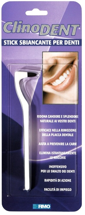 CLINODENT STICK SBIANCANTE DENTI 1 PEZZO - farmachicca