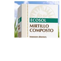 ECOSOL MIRTILLO COMPOSTO 60 COMPRESSE - farmachicca