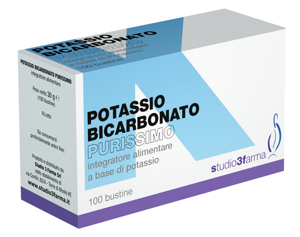 POTASSIO BICARBONATO 100 BUSTINE - farmachicca