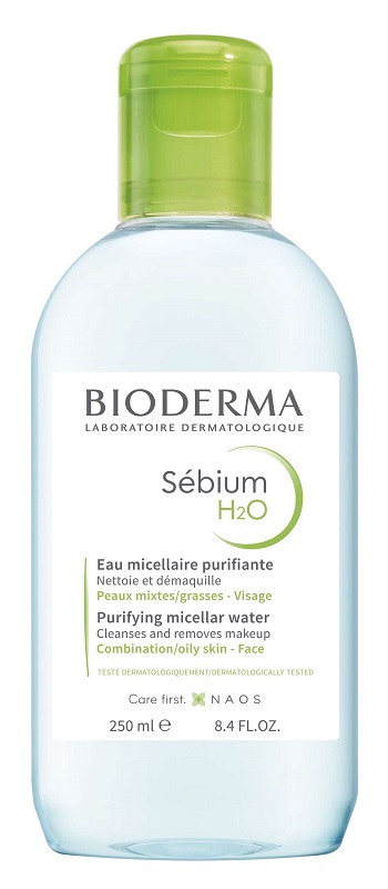 SEBIUM H2O DETERGENTE STRUCCANTE PELLE MISTA 250 ML - farmachicca