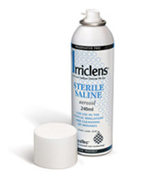IRRICLENS SOLUZIONE SALINA SPRAY PER DETERSIONE FERITE 240 ML - farmachicca