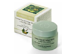 CREMA VISO GINKGO BILOBA E VITE ROSSA 50 ML - farmachicca