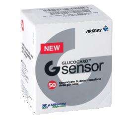 STRISCE MISURAZIONE GLICEMIA GLUCOCARD G SENSOR 50 PEZZI - farmachicca
