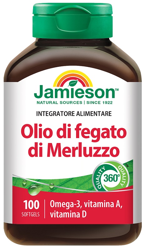 OLIO DI FEGATO DI MERLUZZO 100 PERLE - farmachicca