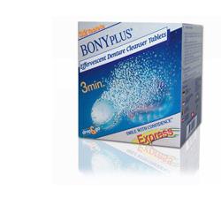 BONYPLUS EXPRESS DETERGENTE PER PROTESI DENTARIA 56 COMPRESSE - farmachicca