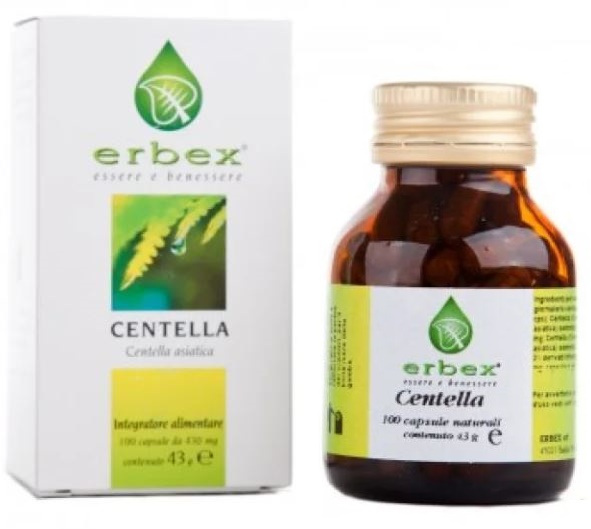 CENTELLA 100 CAPSULE 430MG - farmachicca