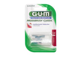 GUM PROXABRUSH CLASSIC 612 SCOVOLINO INTERDENTALE 8 PEZZI - farmachicca