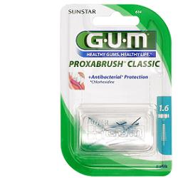 GUM PROXABRUSH CLASSIC 614 SCOVOLINO INTERDENTALE 8 PEZZI - farmachicca