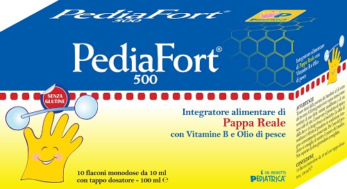 PEDIAFORT 500 10 FIALE - farmachicca