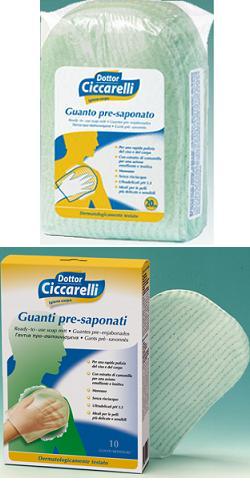 CICCARELLI GUANTO PRESAPONATO 10 PEZZI - farmachicca