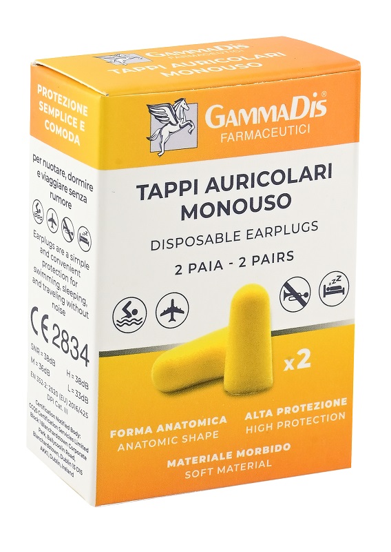 TAPPO AURICOLARE EAR GOMMAPIUMA 4 PEZZI - farmachicca