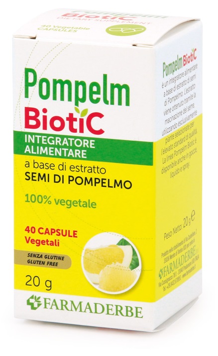 POMPELMBIOTIC 40 CAPSULE 16 G - farmachicca