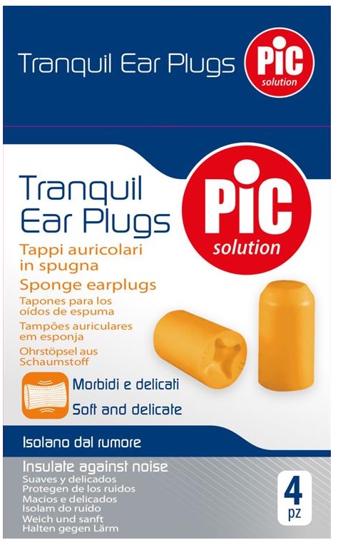 TAPPI AURICOLARI TRANQUIL IN SPUGNA 4 PEZZI - farmachicca