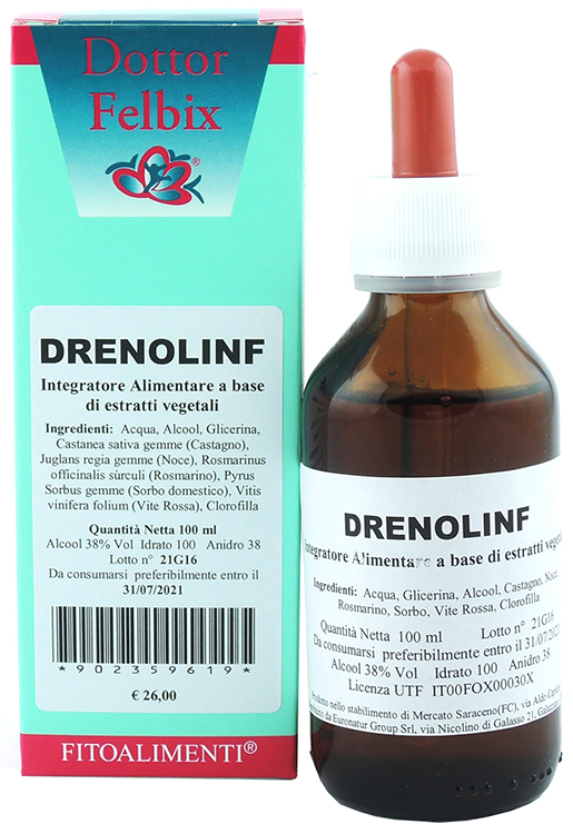 DRENOLINF GOCCE 100 ML - farmachicca