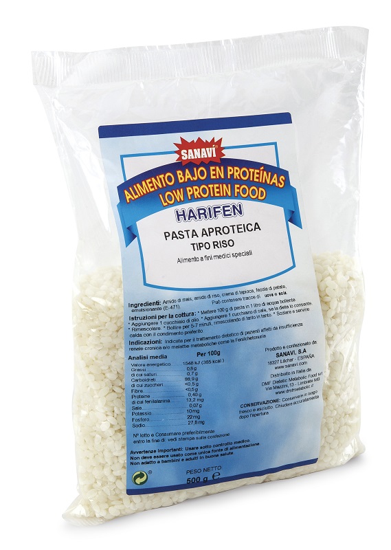 HARIFEN PASTA TIPO RISO 500 G - farmachicca