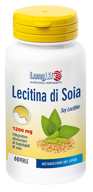 LONGLIFE LECITINA SOIA 60 PERLE - farmachicca