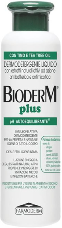 BIODERM PLUS ANTIBATTERICO 250 - farmachicca
