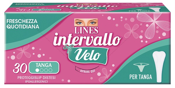 LINES VELO SALVASLIP TANGA 30 PEZZI - farmachicca