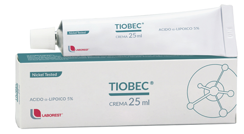 TIOBEC CREMA ACIDO LIPOICO 5% 25 ML - farmachicca