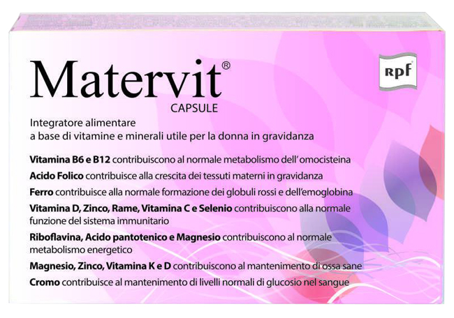 MATERVIT 30 CAPSULE - farmachicca