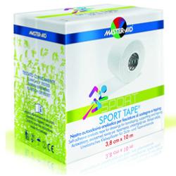 NASTRO AUTOADESIVO ANELASTICO PER FASCIATURE DI SOSTEGNO E TAPING MASTER-AID SPORT 3,8X10 - farmachicca