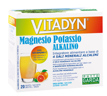VITADYN MAGNESIO POTASSIO ALKALINO 20 BUSTINE - farmachicca